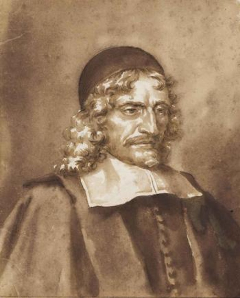 Portrait of the Remonstrant Preacher Bartholomeus Praevostius by Jan de Bisschop