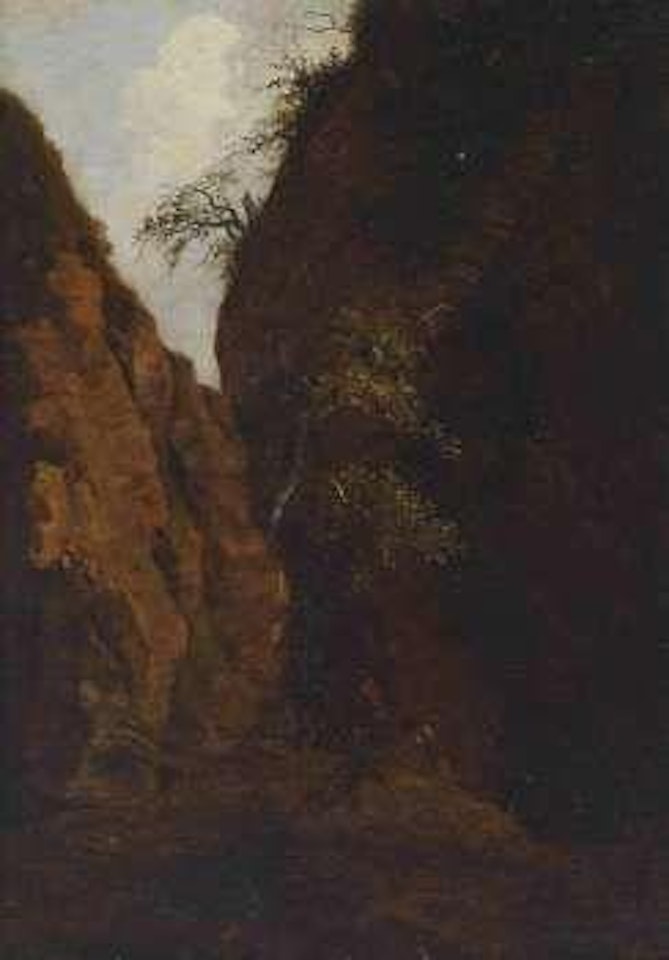 Die Klamm by Carl Spitzweg