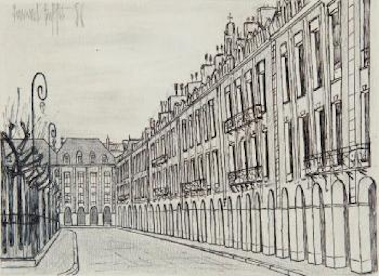 Place des Vosges by Bernard Buffet
