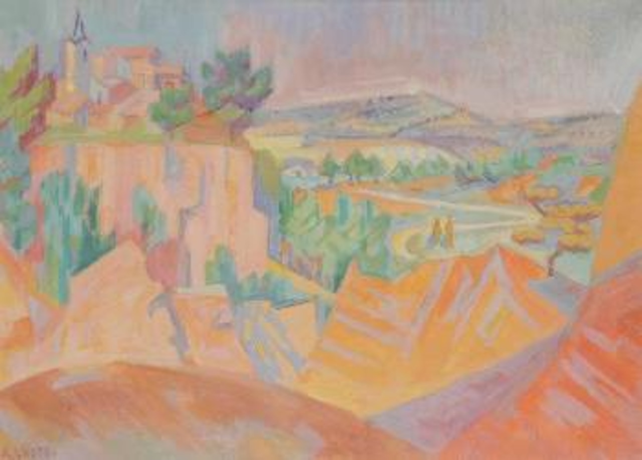 Val des Fées à Roussillon by André Lhote