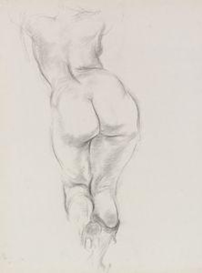 Rückenakt by George Grosz