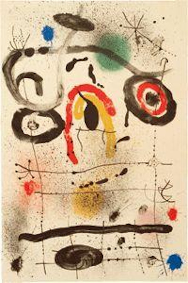 Personnage au-dessus de l'Horizon by Joan Miró