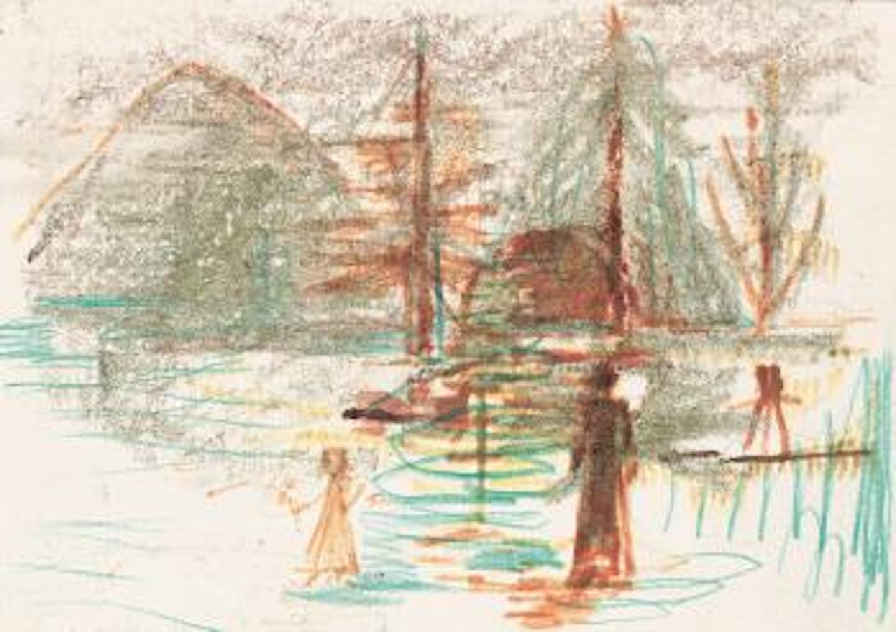 Spaziergang am Bergsee by Hannah Höch