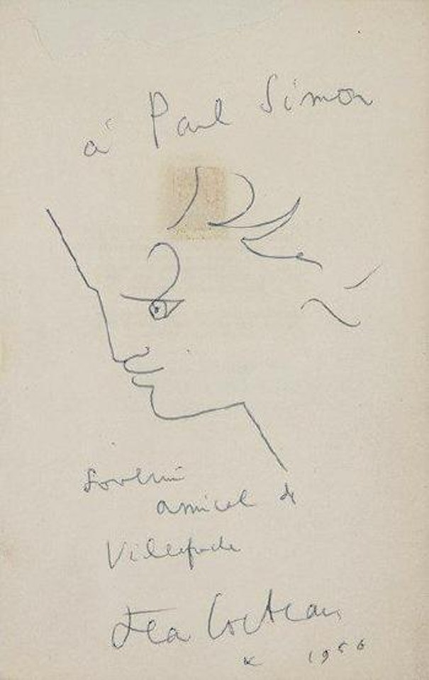 Tête de faune by Jean Cocteau