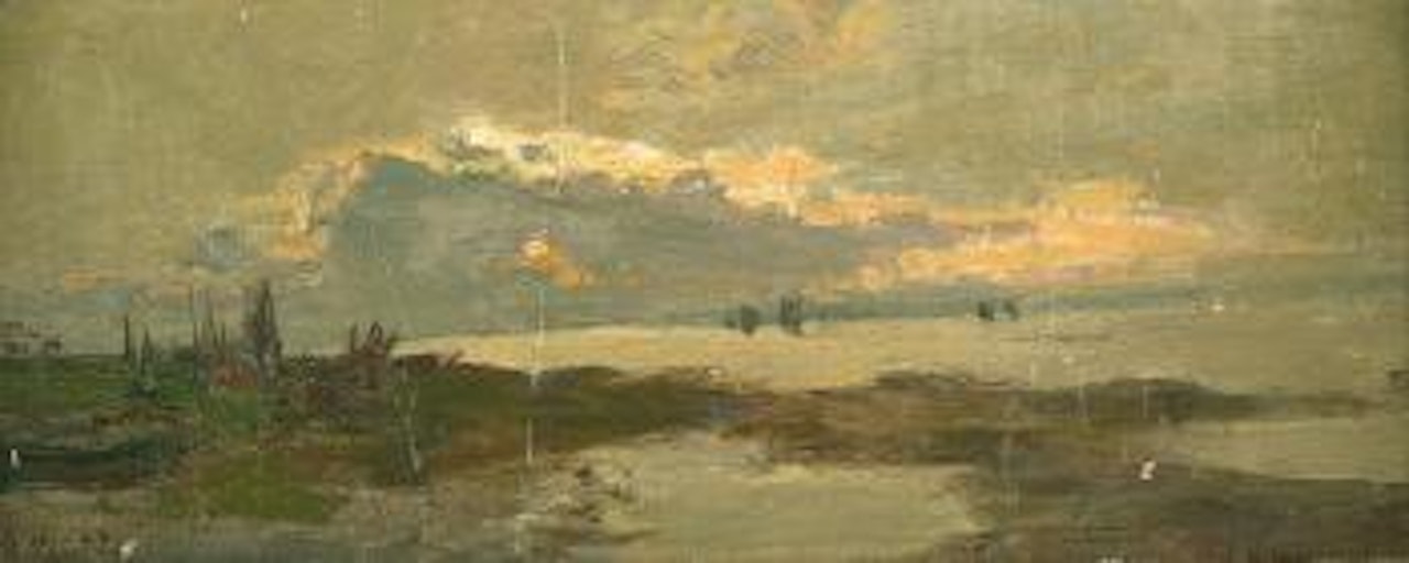 Kleine Seenlandschaft by Walter Moras