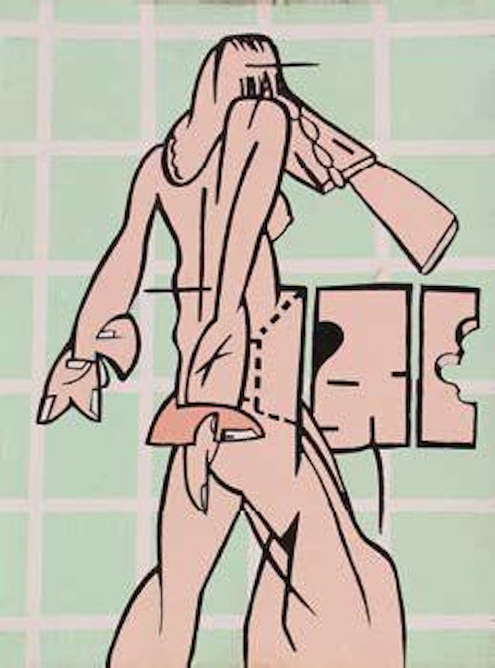 Il nudo by Valerio Adami
