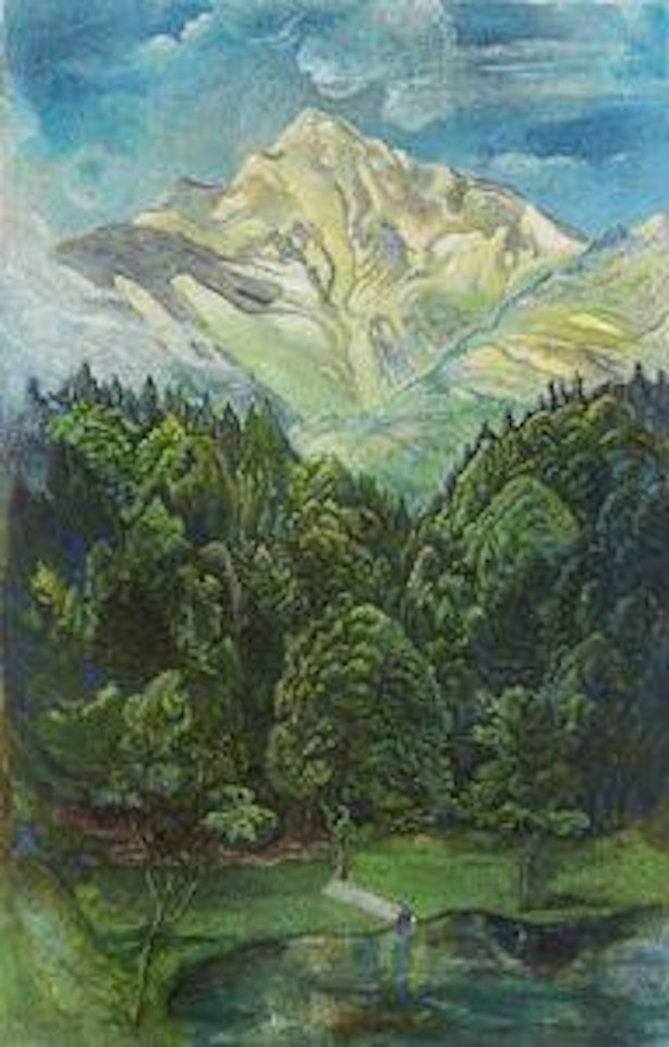 Der Schafberg by Rudolf Schlichter