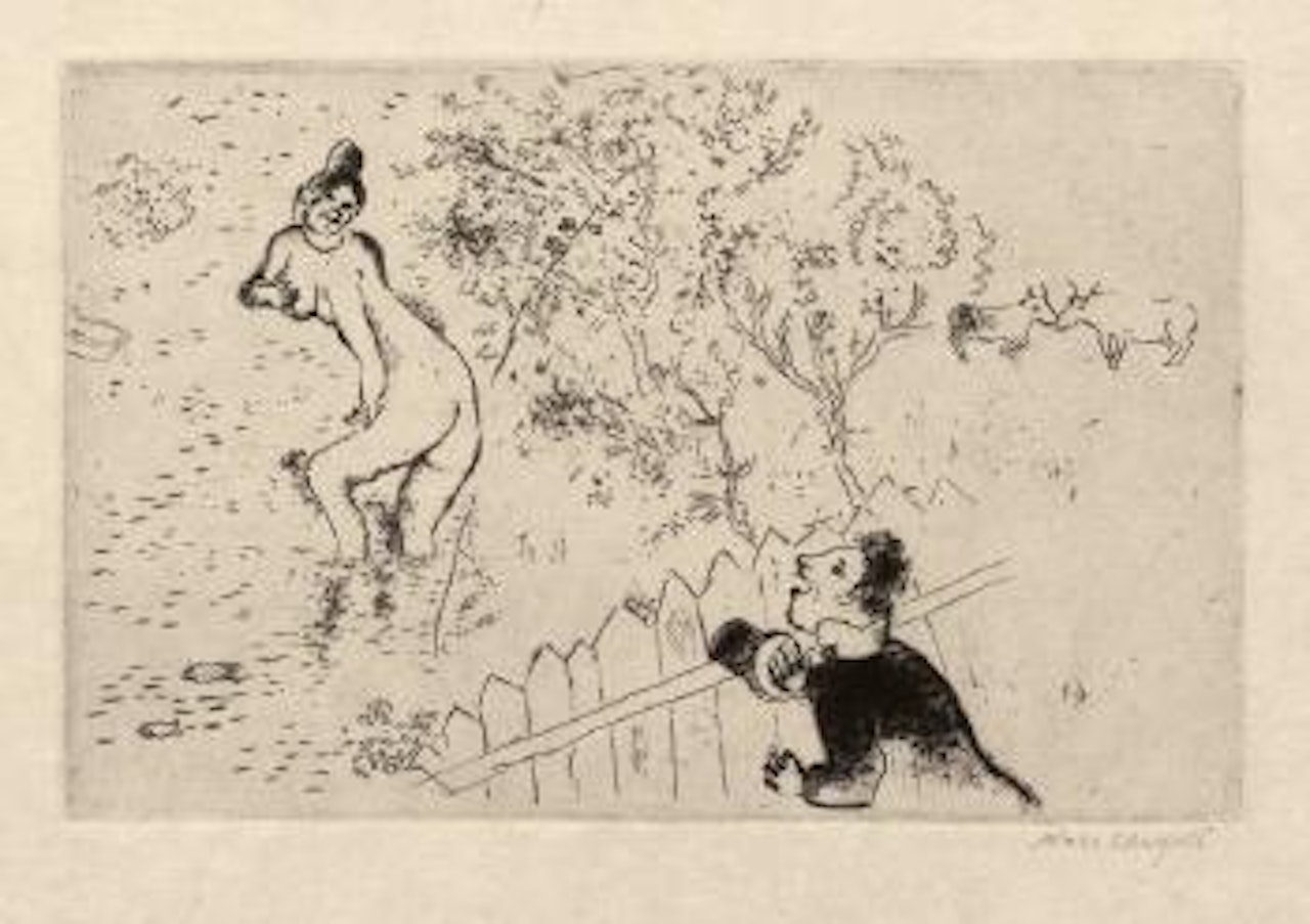Die Begierde III by Marc Chagall