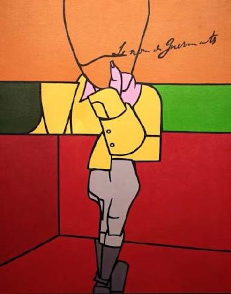 Lettre de Proust by Valerio Adami