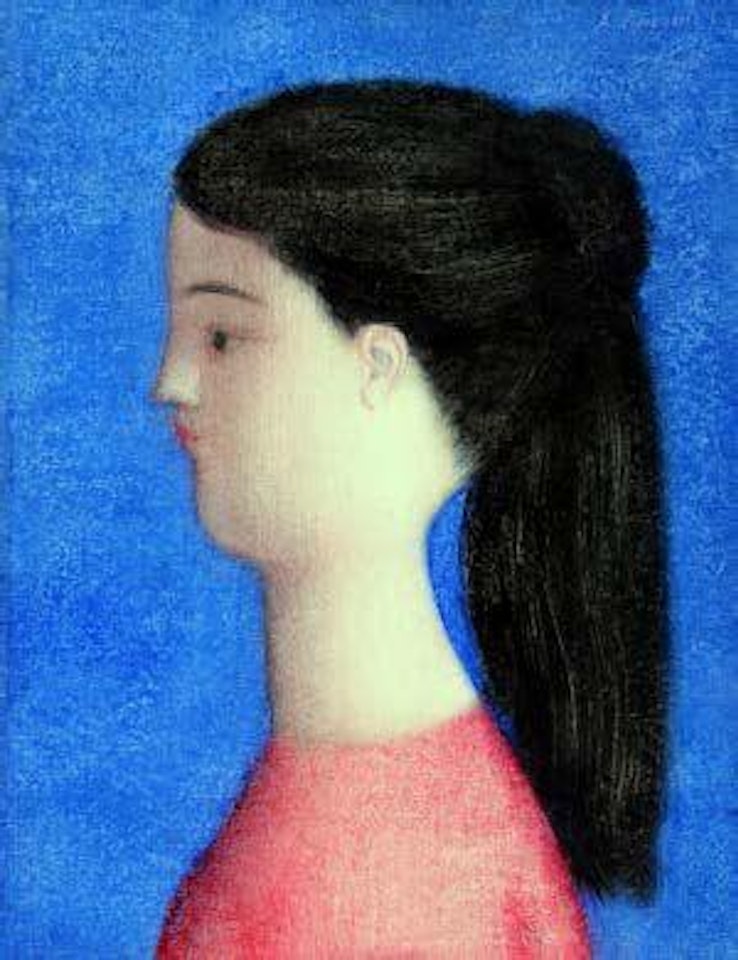 Profilo in bleu by Antonio Bueno