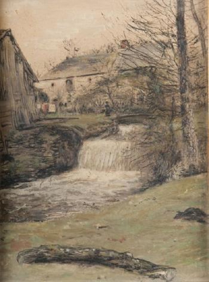 Paysage au torrent by Jean Francois Raffaelli