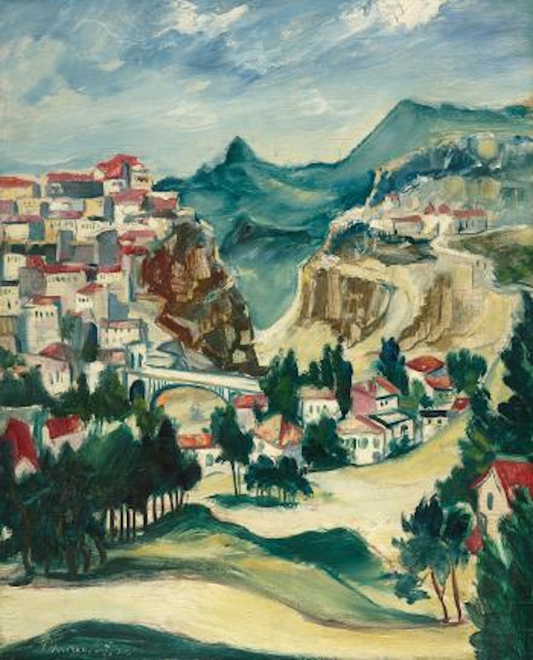 Spanische Landschaft by Franz Heckendorf