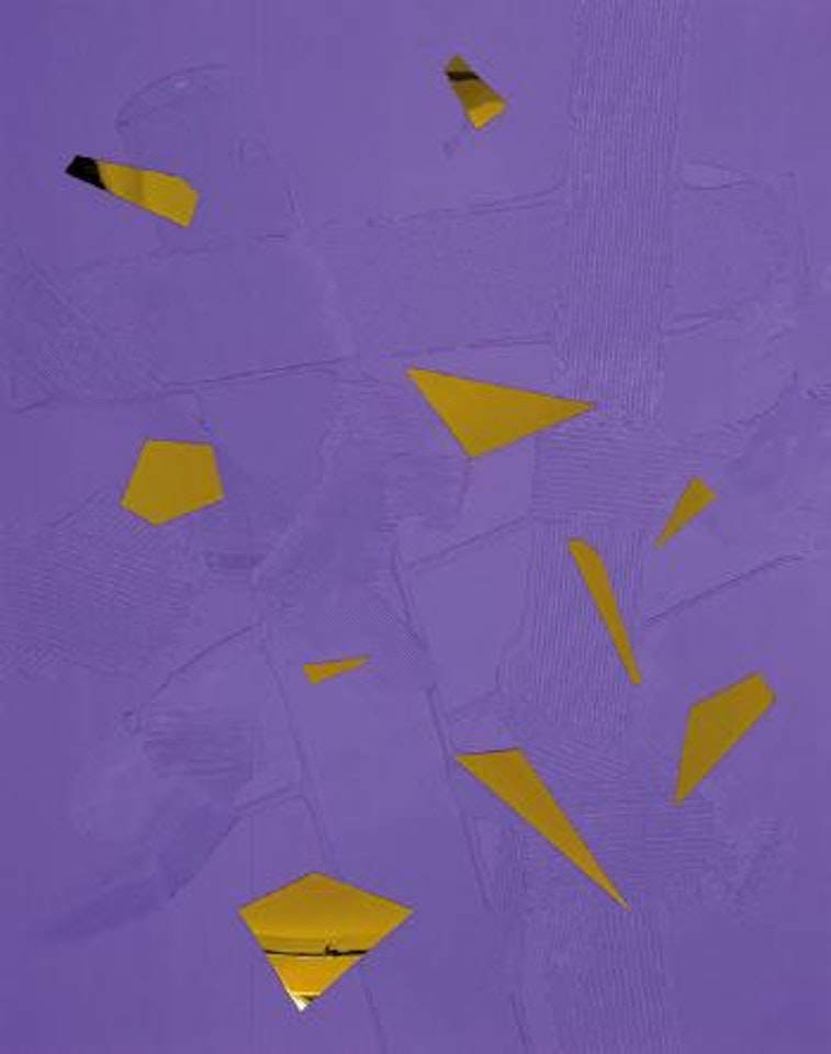 Purple Earth by Anselm Reyle