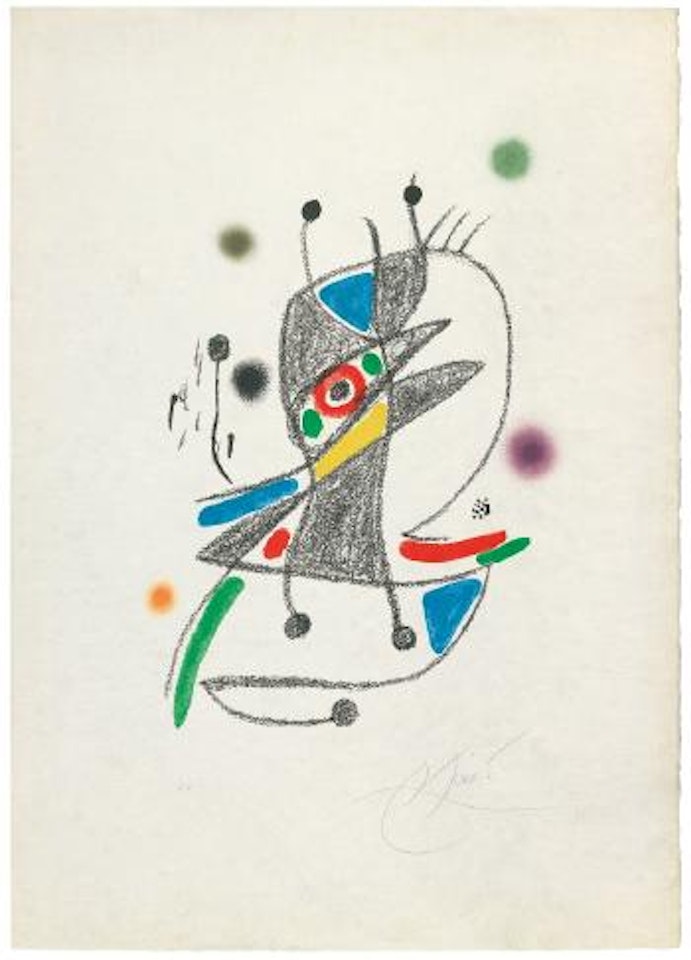Maravillas con variaciones acrósticas en el Jardín de Miró by Joan Miró