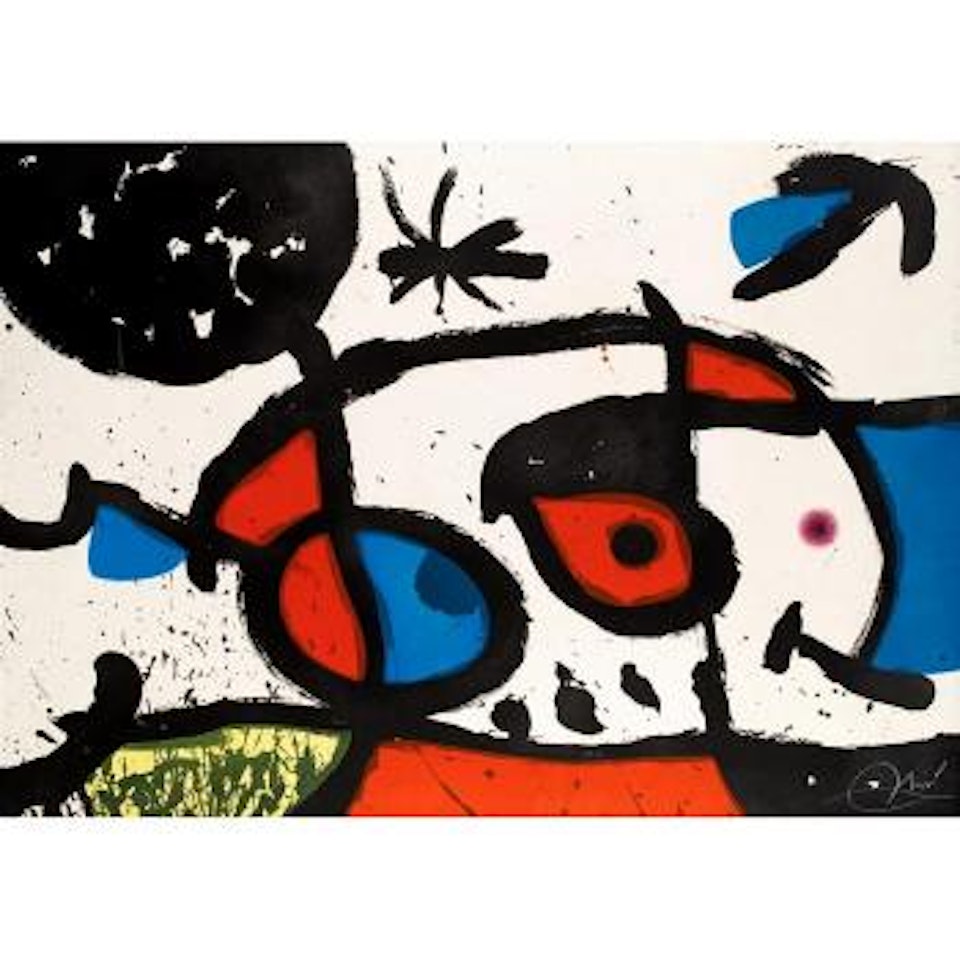Le bagnard et sa campagne by Joan Miró