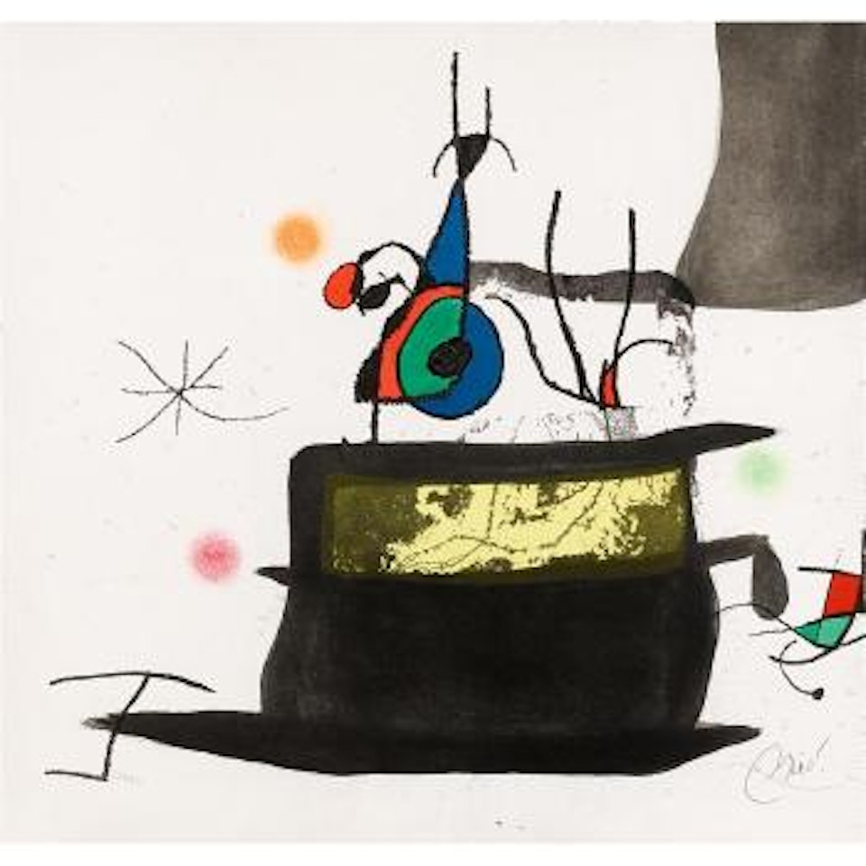Le carrosse d’oiseaux by Joan Miró