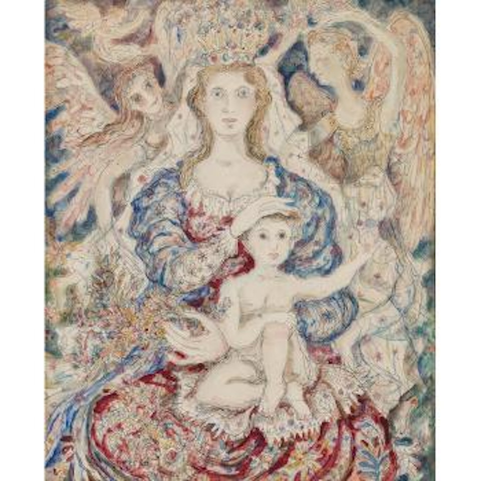 Virgen y el Niño by René Portocarrero
