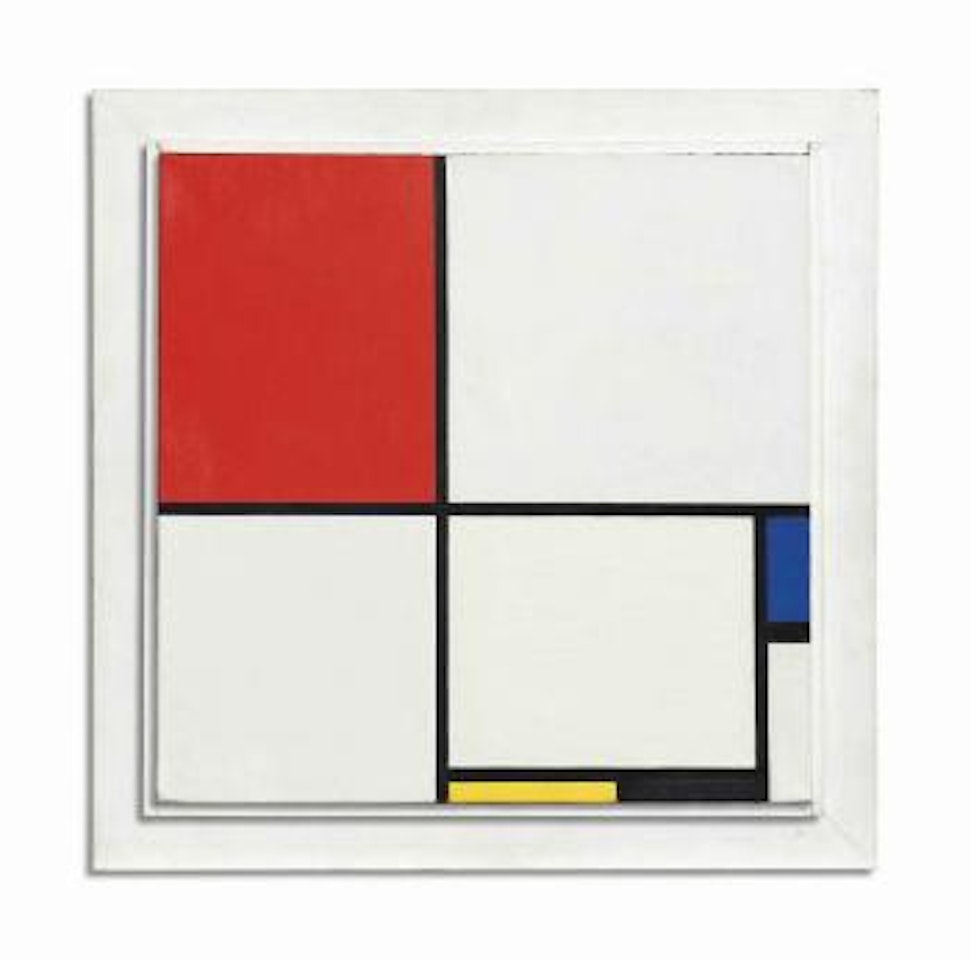 Composition No. III, with Red, Blue, Yellow, and Black, 1929 by Piet Mondrian