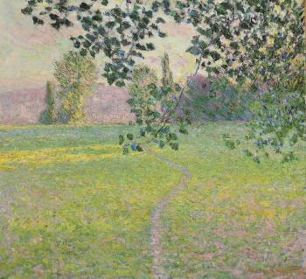 Paysage de matin by Claude Monet