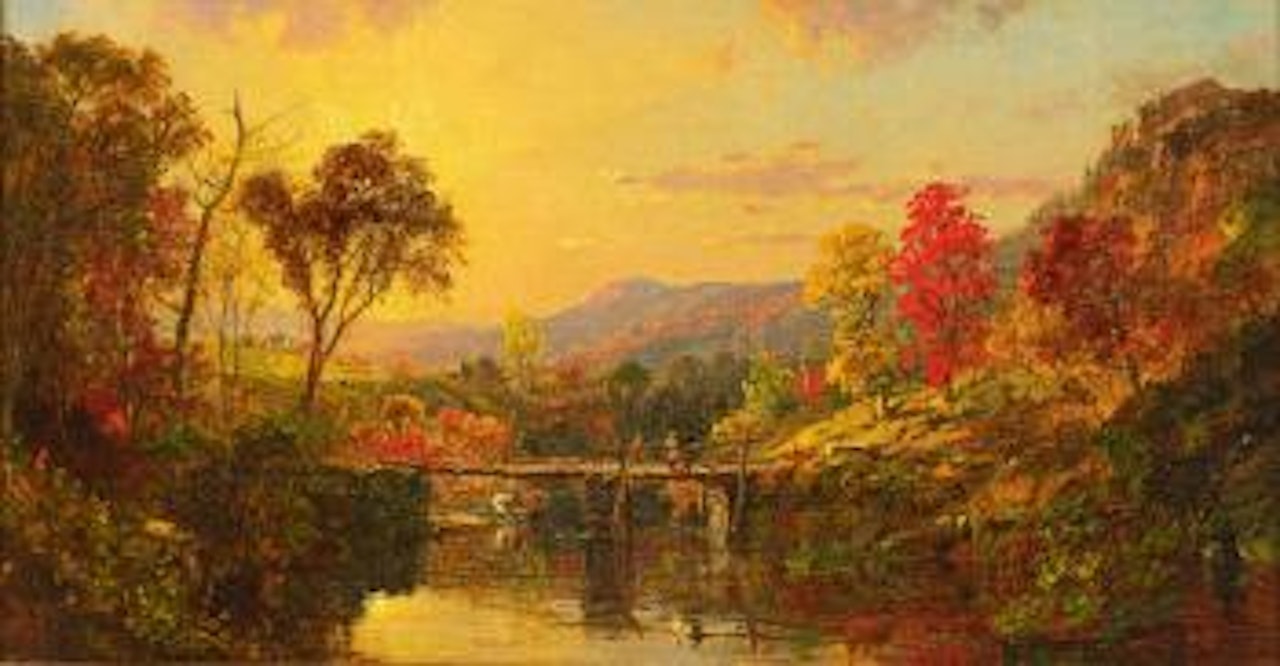 Study for Ramapo Valley by Jasper Francis Cropsey