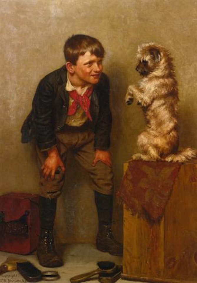 Steady by John George Brown
