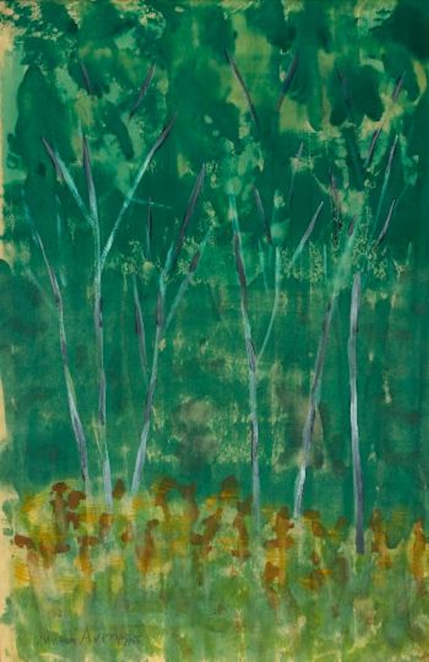Young Birches by Milton Avery