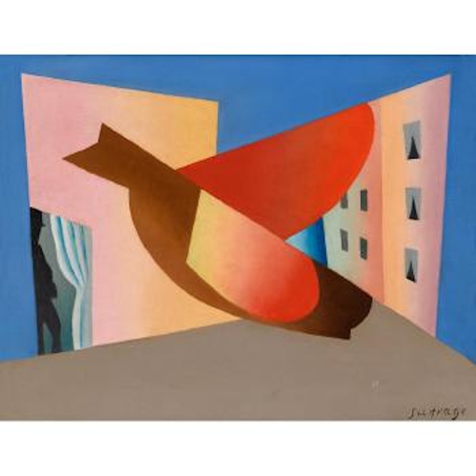 Homme dans la ville by Leopold Survage