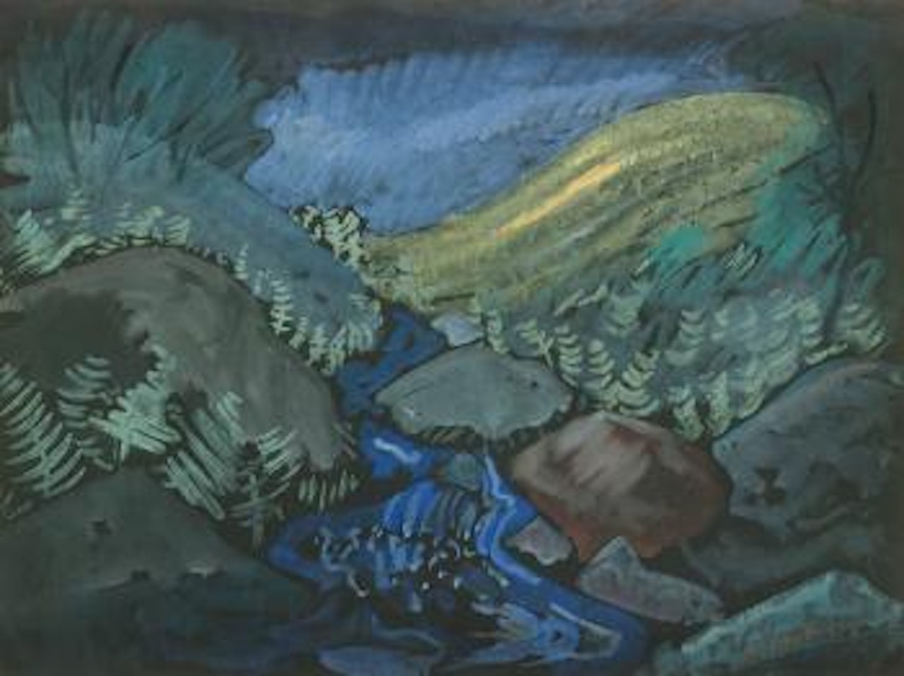 Blue Brook by Milton Avery