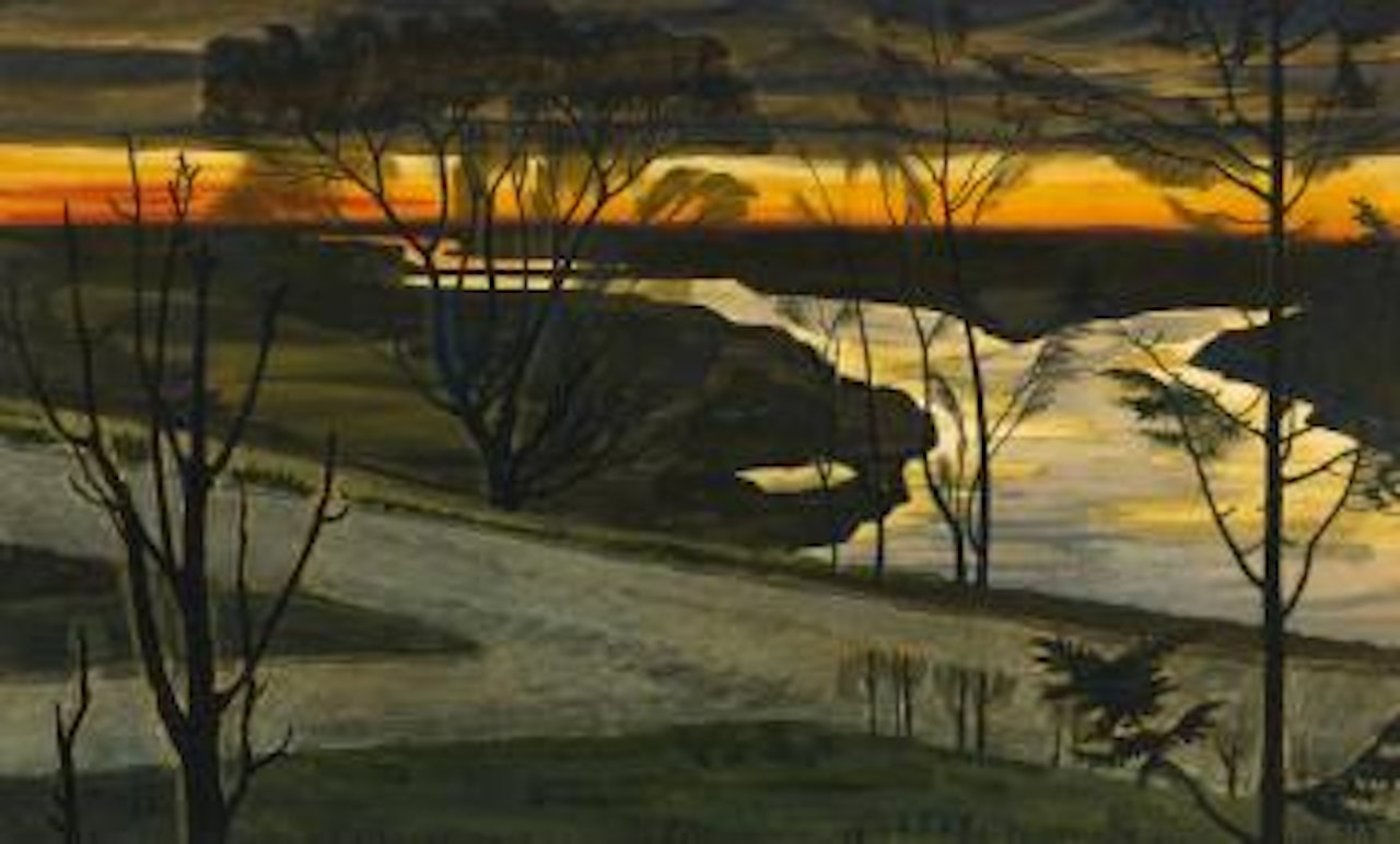 November Dawn by Charles Burchfield