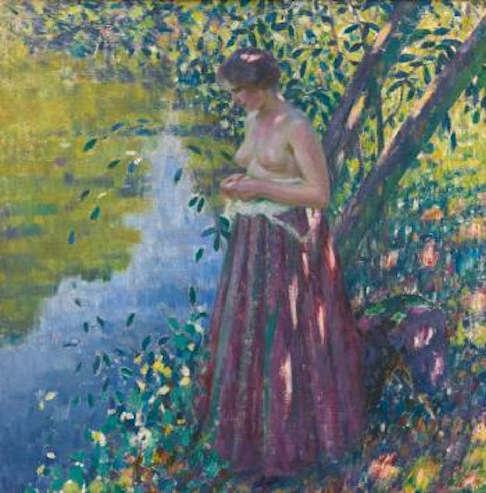 Au Bord De La Riviere by Louis Ritman