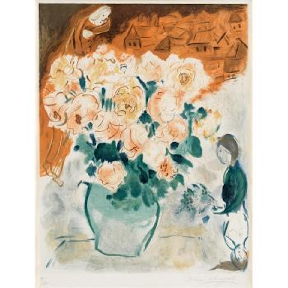 The bouquet by Marc Chagall