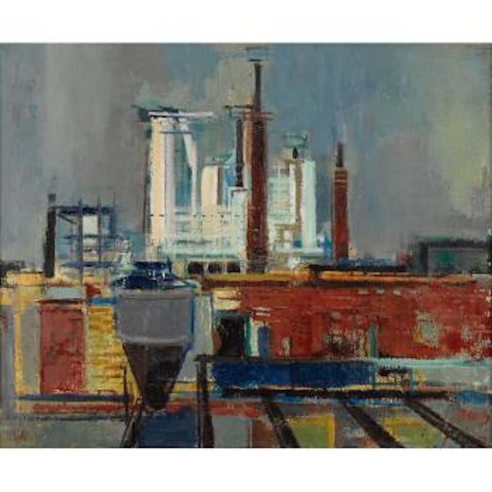 Rooftops, New York by Joseph Floch
