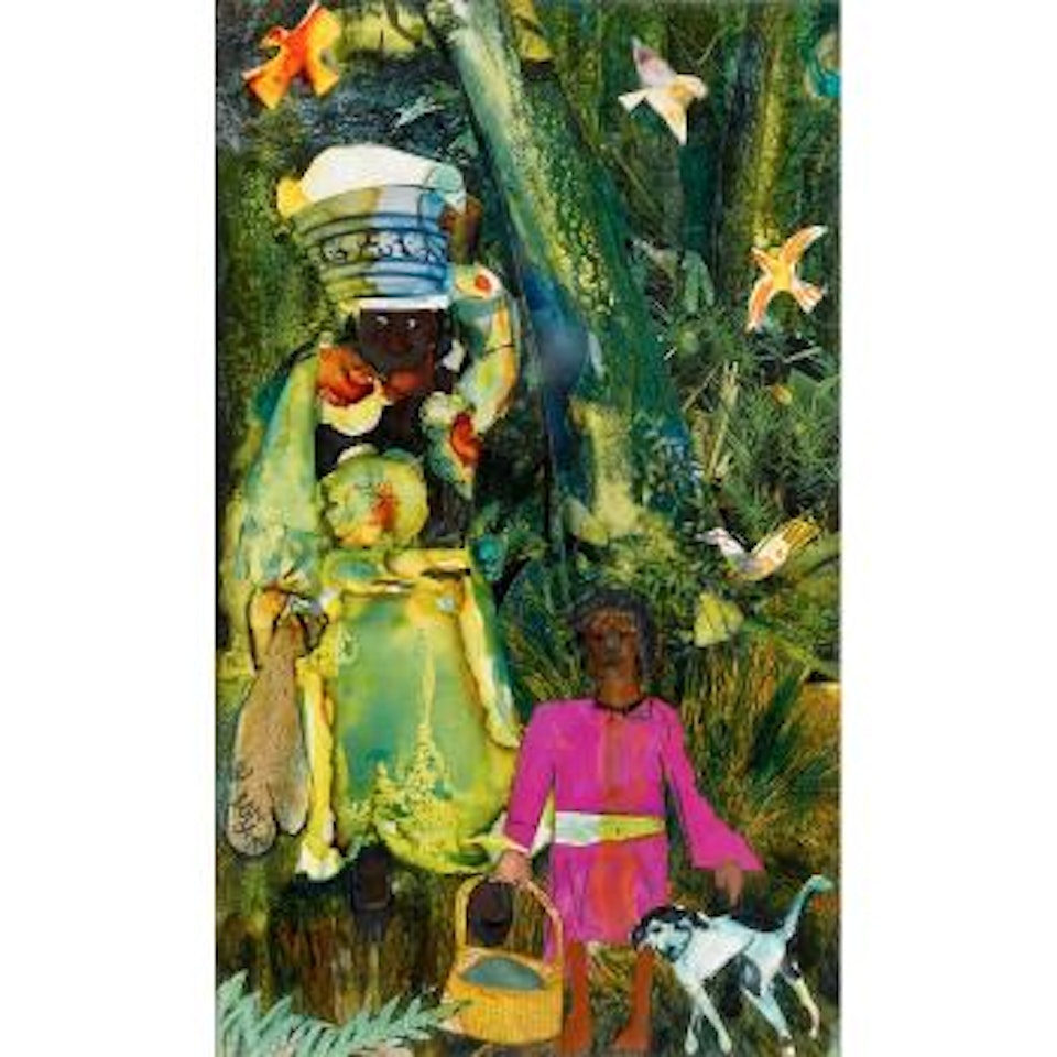 Market day: Mecklenburg County by Romare Bearden
