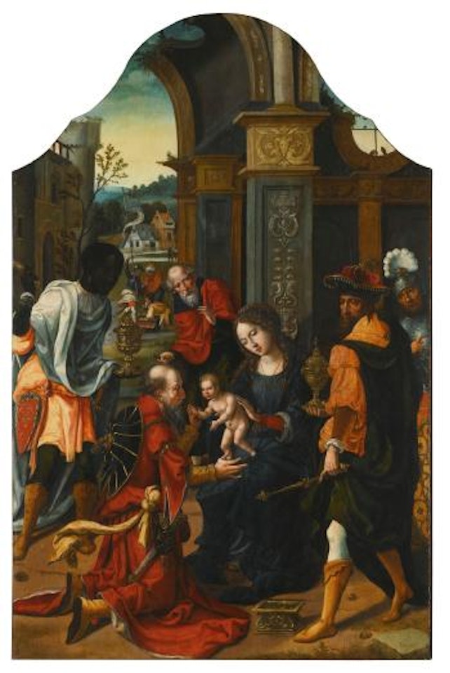 Adoration of The Magi by Attributed to Pieter Coecke van Aelst I