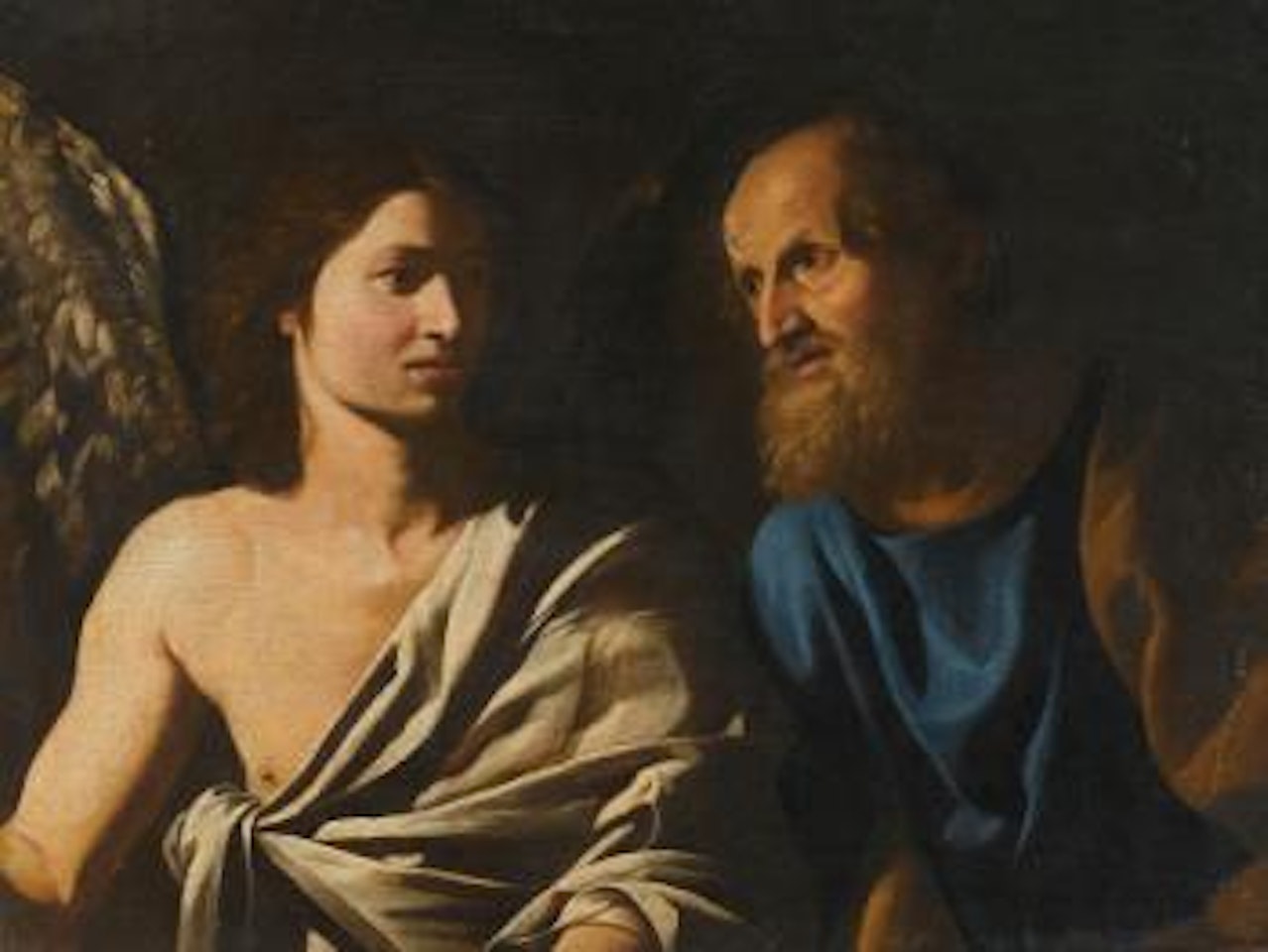 St Peter Delivered by An Angel by Caravaggio