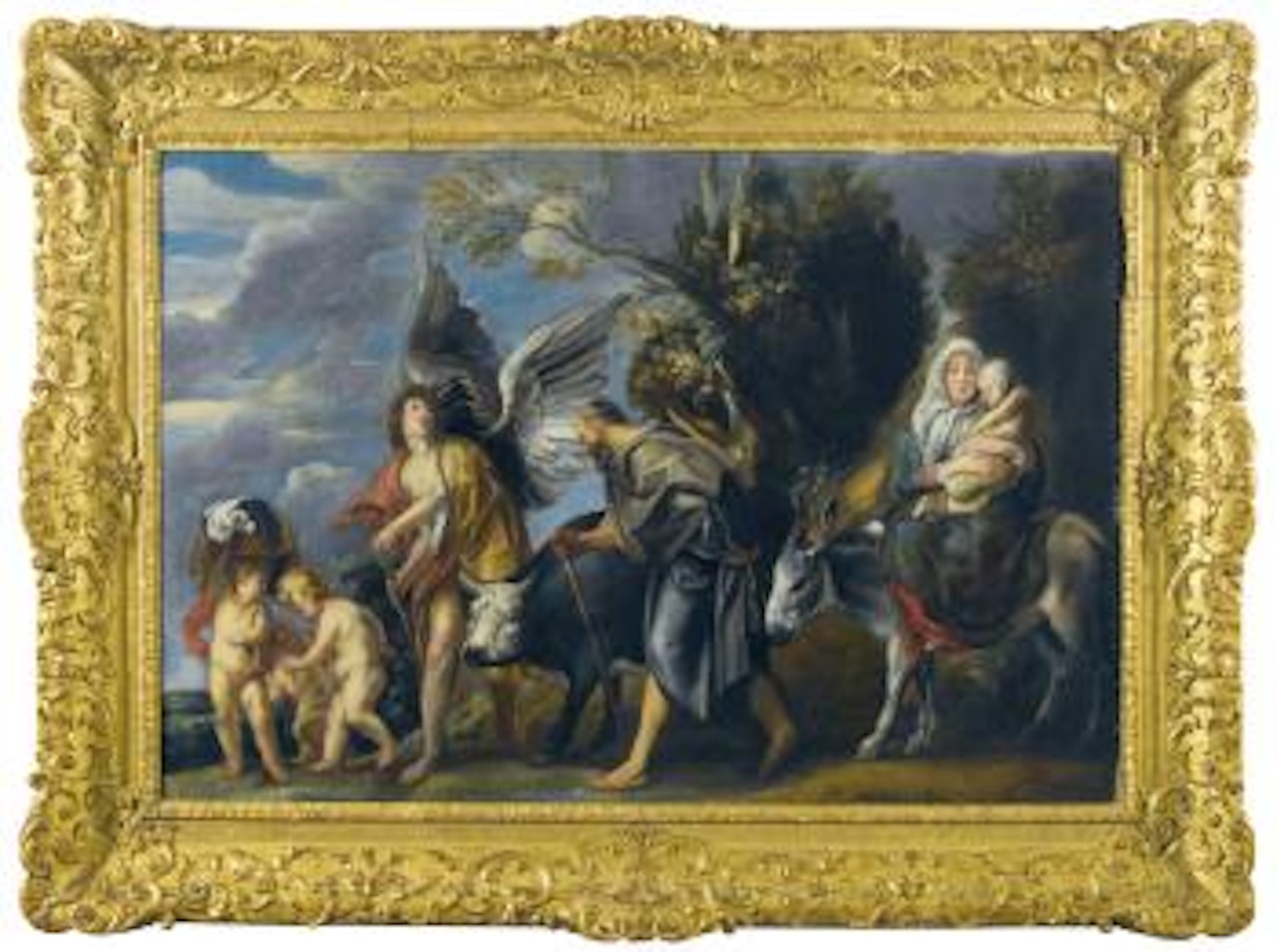 The Flight Into Egypt by Jacob Jordaens