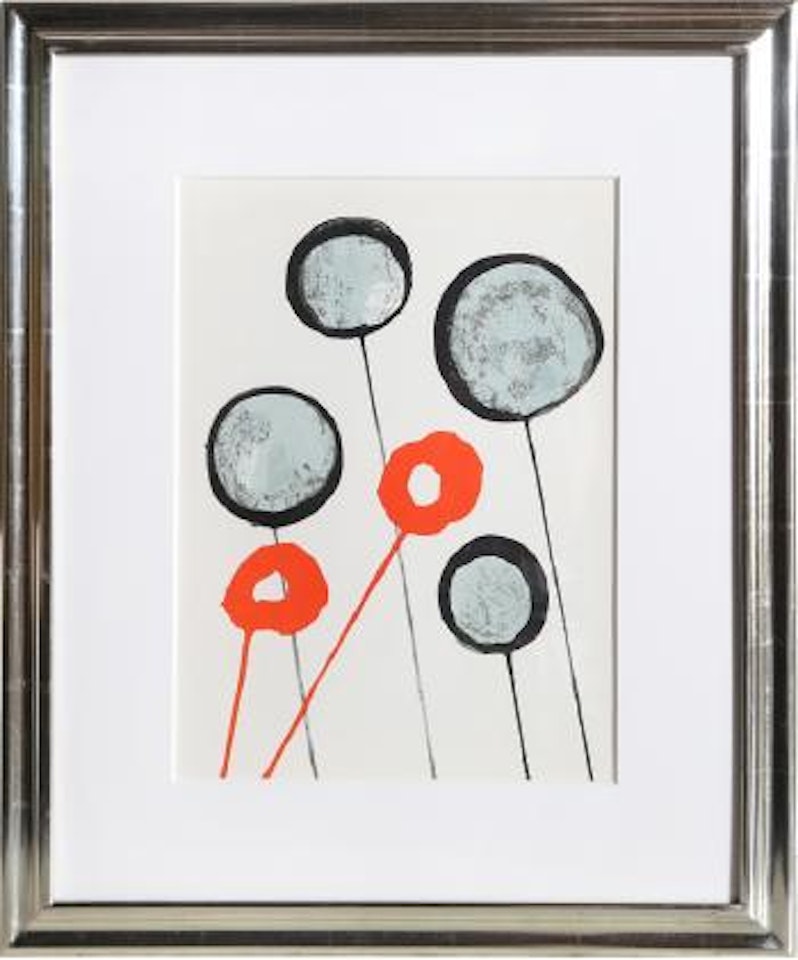 Lollipops from derriere le miroir by Alexander Calder