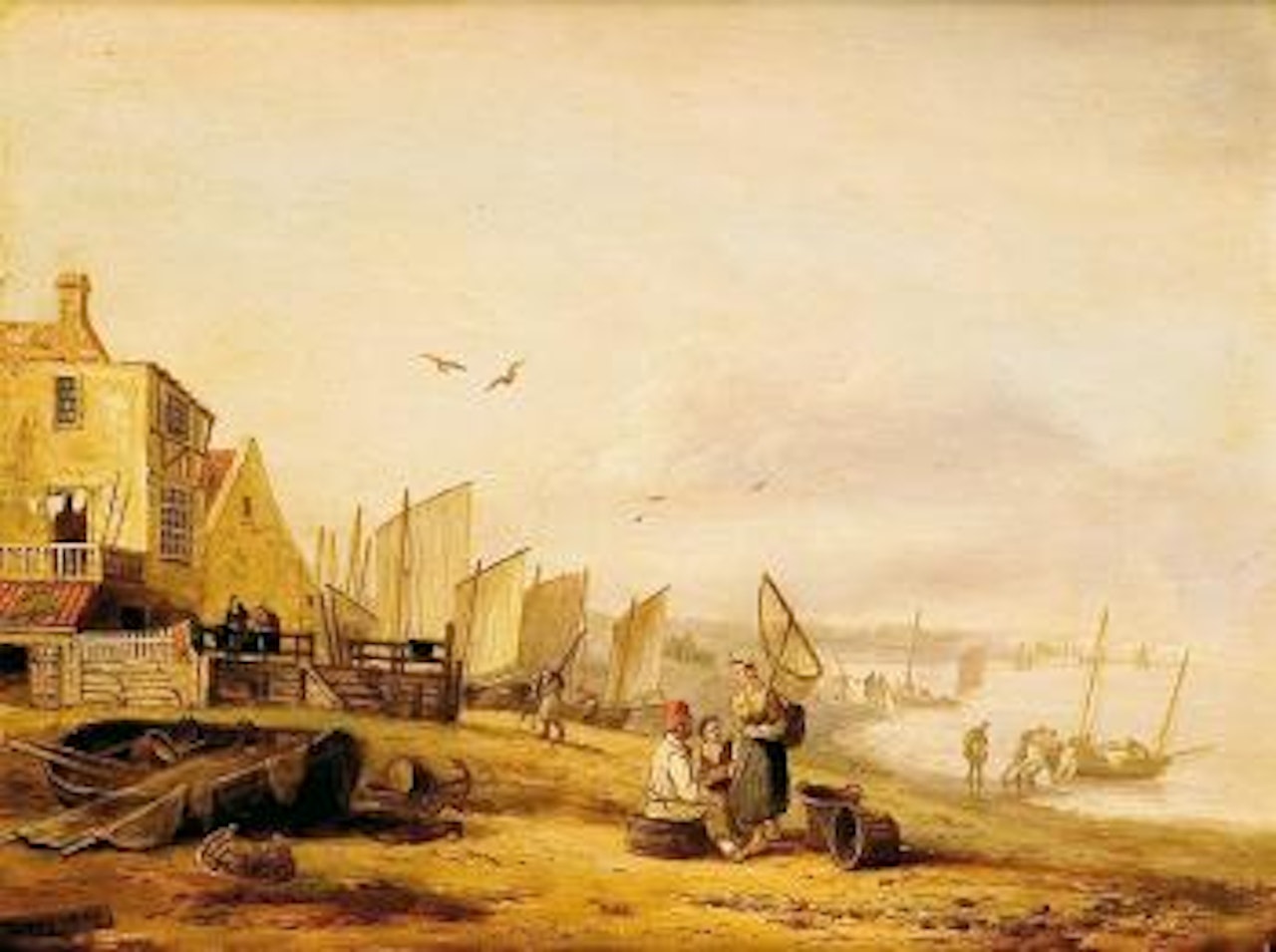 Paisaje de costa by Thomas Luny