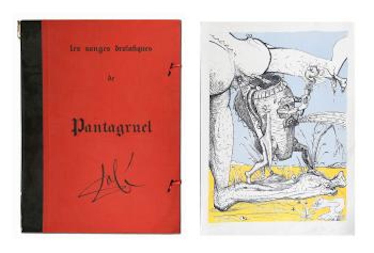 Les songes drolatiques de Pantagruel by Salvador Dali