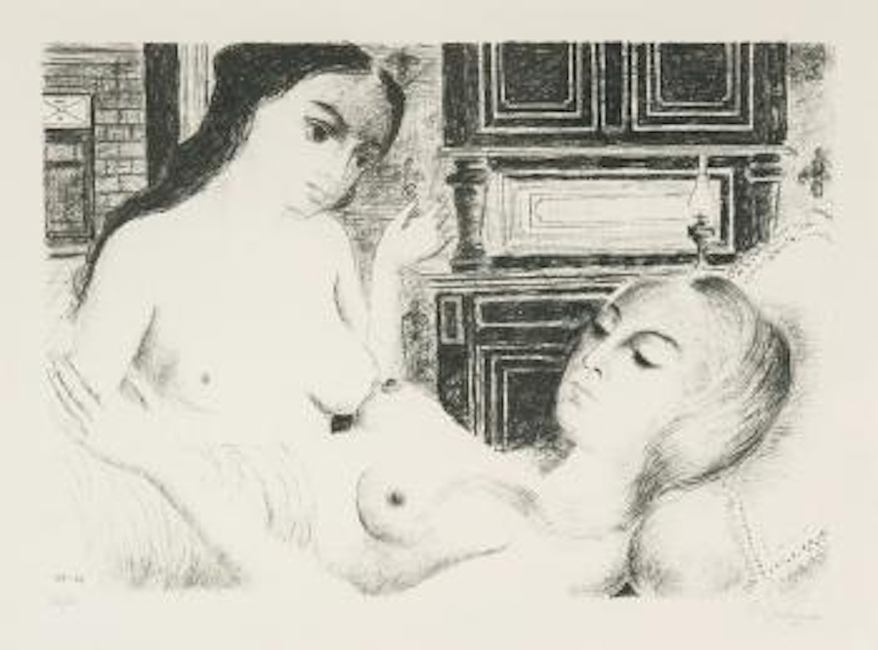 Le sommeil by Paul Delvaux