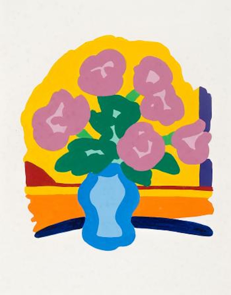 Study for Mauve Roses by Tom Wesselmann