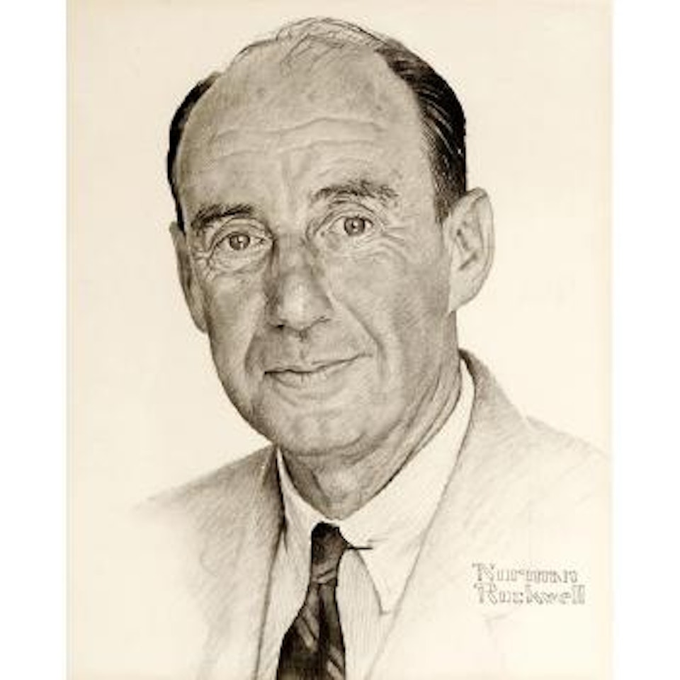 Portrait of Adlai Stevenson by Norman Rockwell