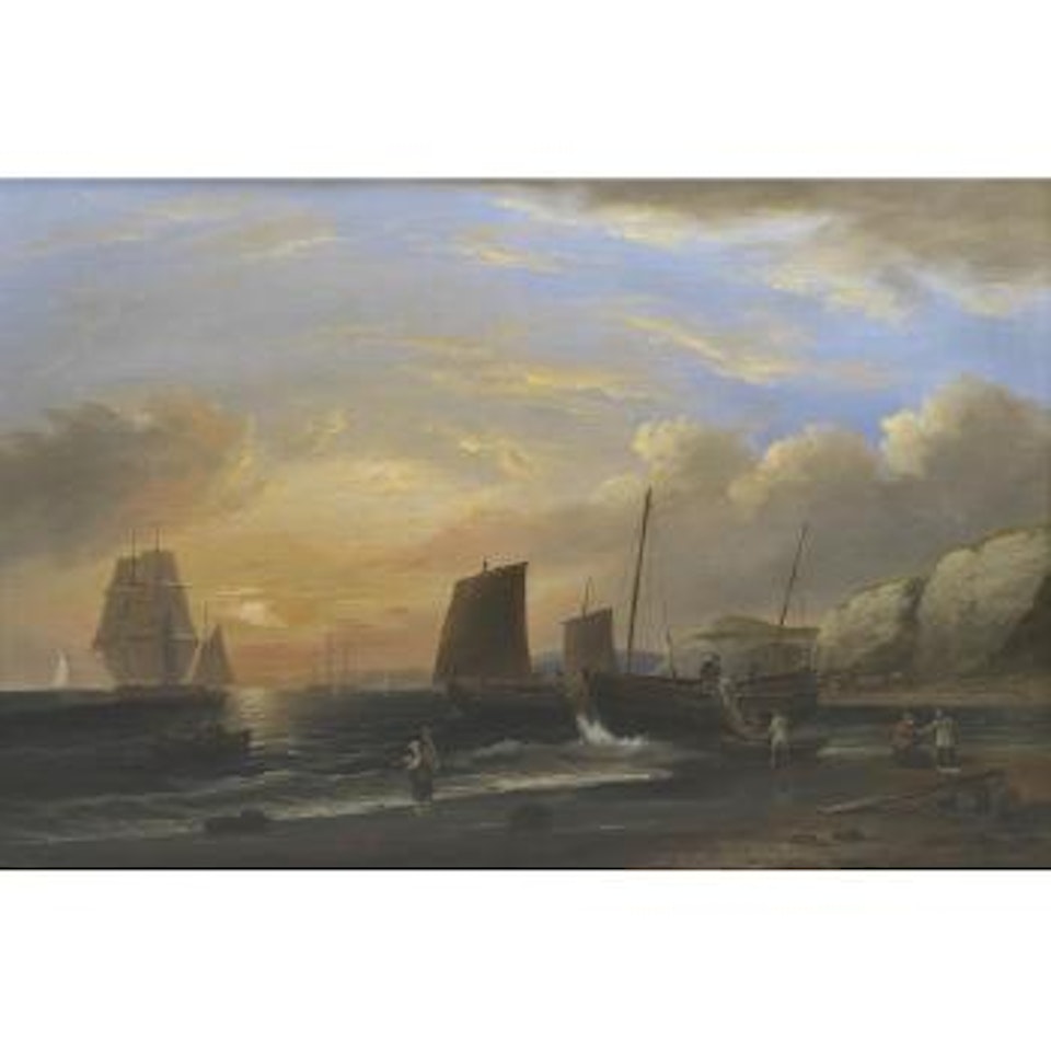 Sailing near Teignmouth by Thomas Luny