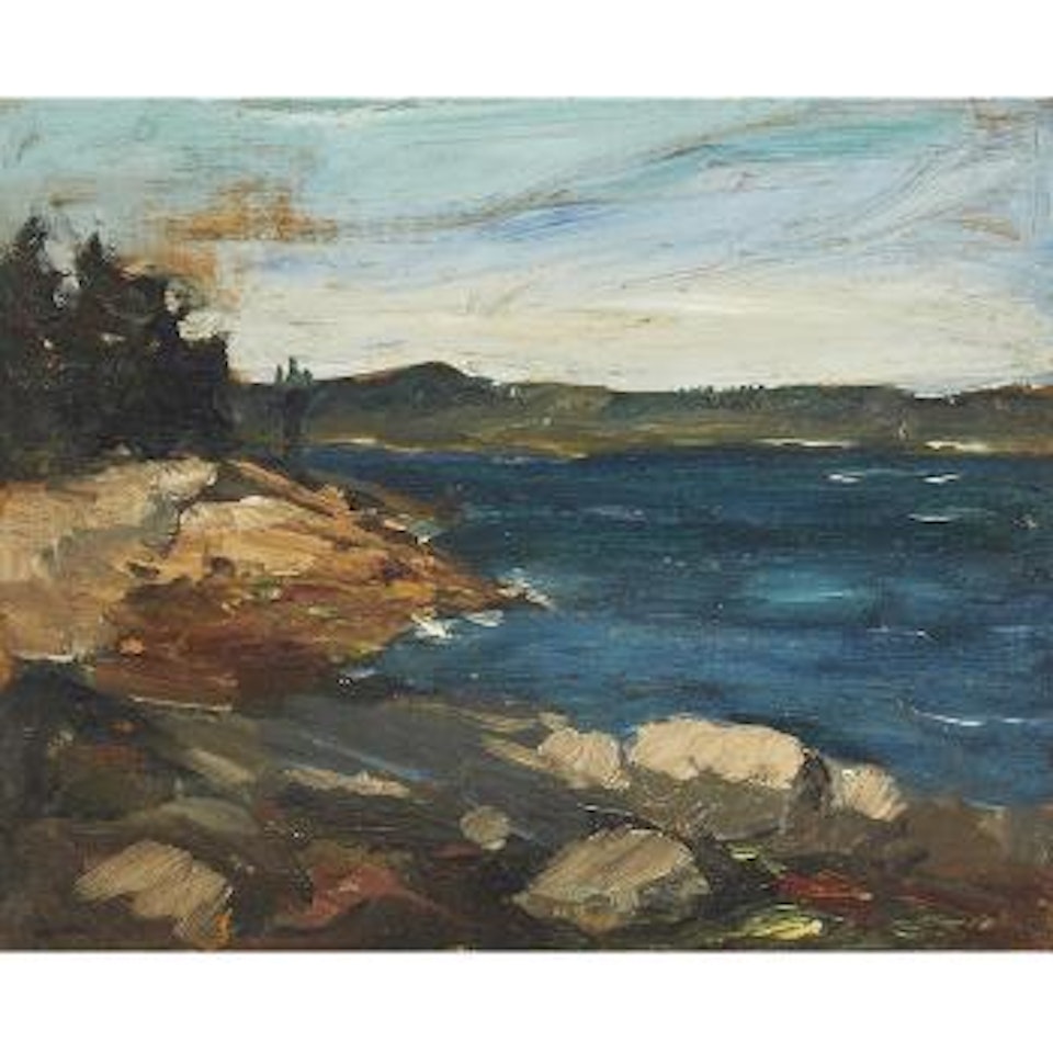 Across Linekin Bay, Maine by Robert Henri