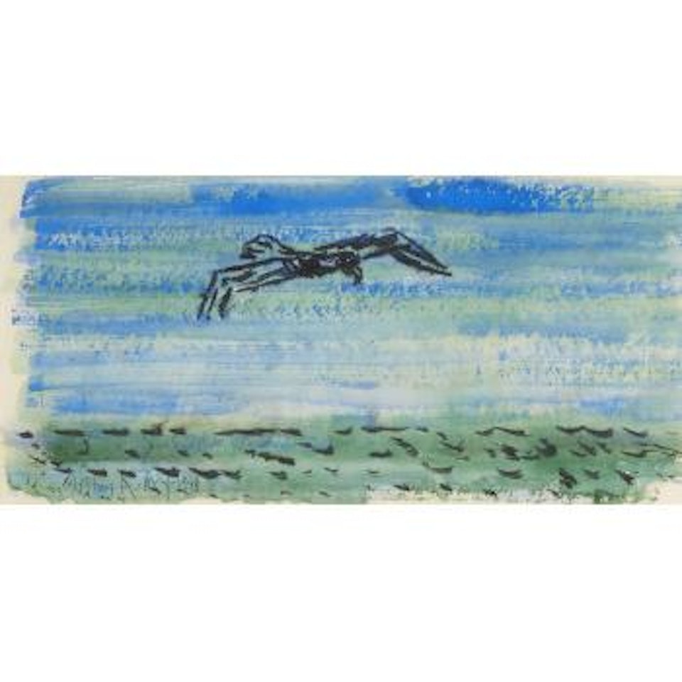 Gull Over Sea by Milton Avery