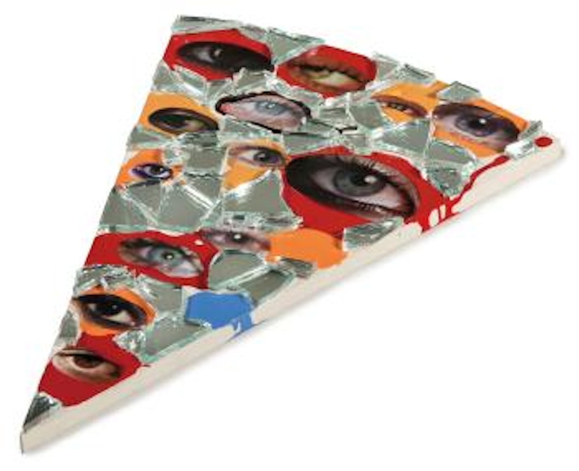 Pizza Slice by Jim Lambie