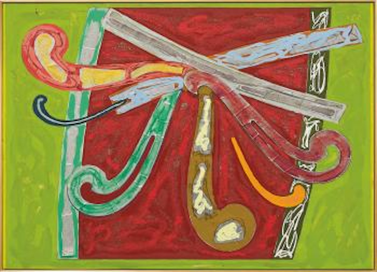 Puerto Rican Blue Pigeon by Frank Stella