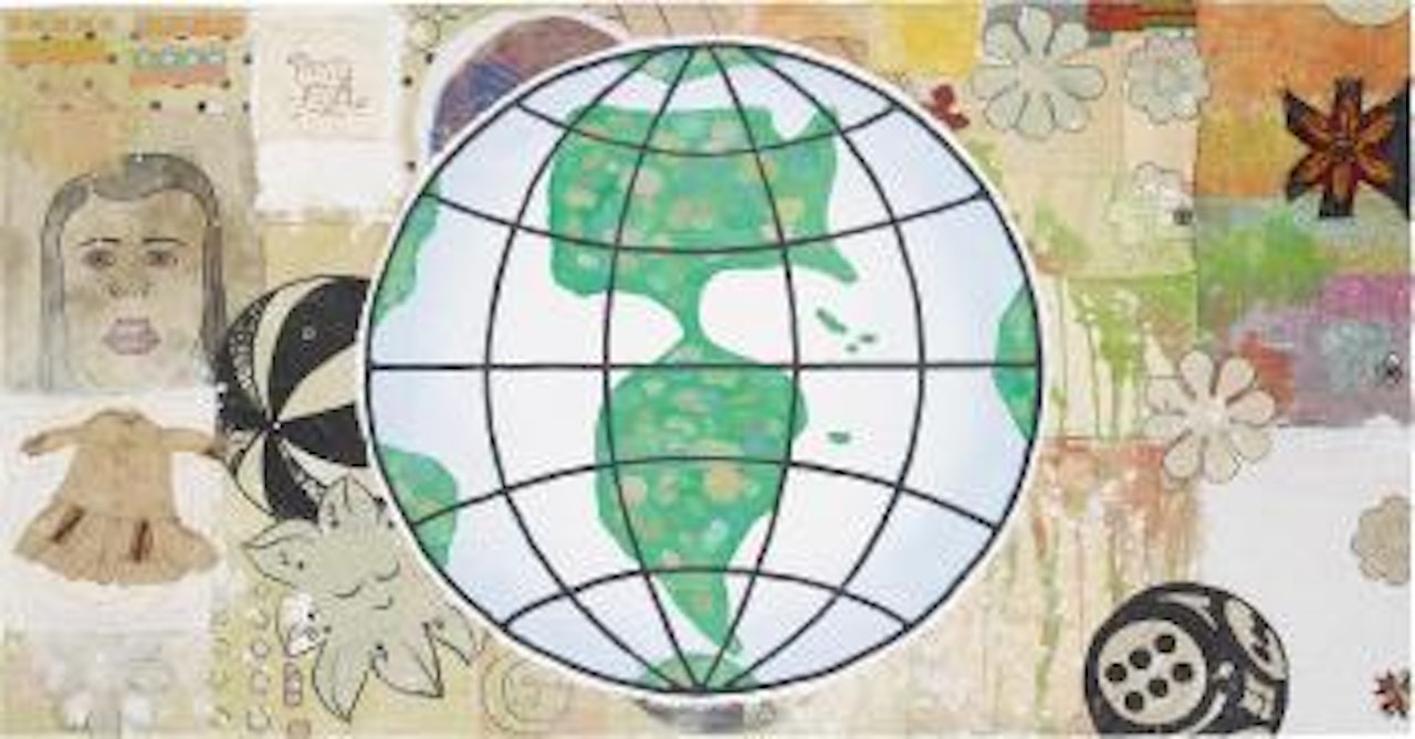 Globe by Donald Baechler