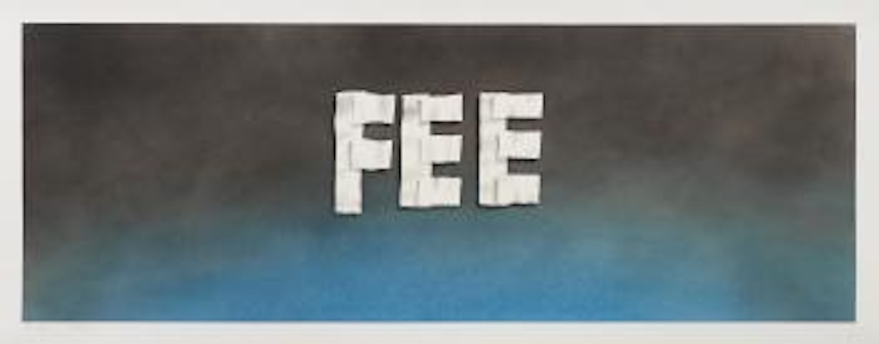 Fee by Ed Ruscha