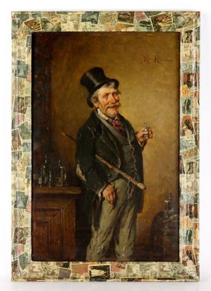 Jolly drinker by Hermann Kern